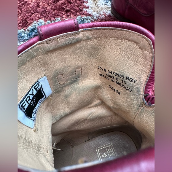 short Paige red riding Frye cowboy boots - Picture 10 of 10